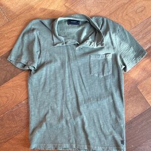Lucky Brand Olive Polo Shirt